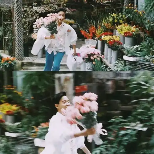 地铁站贩售机里的鲜花,都被谁买走了