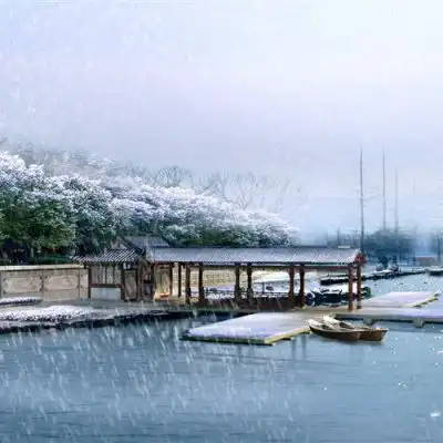 2023空山烟雨后风景头像