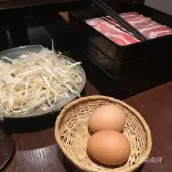 花舞日式火锅的生吃鸡蛋好不好吃用户评价口味怎么样青岛美食生吃鸡蛋实拍图片大众点评