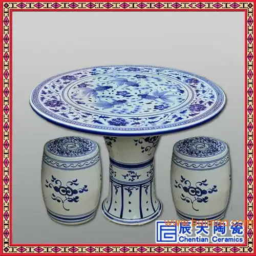 供应手绘青花陶瓷桌凳,供应手绘青花陶瓷桌凳生产厂家,供应手绘青花陶瓷桌凳价格