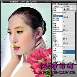 photoshop给灰暗人物数码照片后期彩妆处理