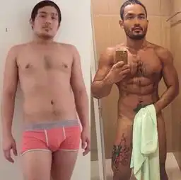 爆红网络的肌肉小哥,果然和外面的妖艳贱货不一样