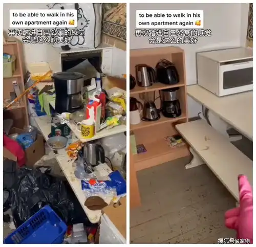 一位强迫症姑娘,专挑最脏的厨房清洁打扫,网友解压治愈