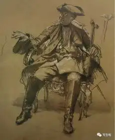 素描大咖门采尔人物作品珍藏版
