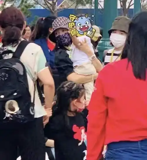 章子怡汪峰一家游玩被偶遇,章子怡全程抱着孩子,汪峰啥也不拿