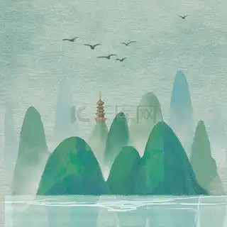 古风元素背景图片古风元素背景素材图片千库网