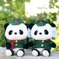 卡通熊猫头像情侣微信头像图片大全