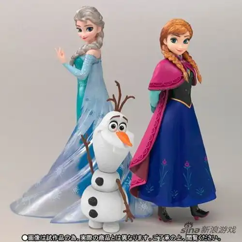 购艾莎安娜送雪宝冰雪奇缘手办26日开始预售