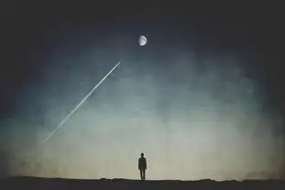 艺术摄影少年与星空的梦幻之旅