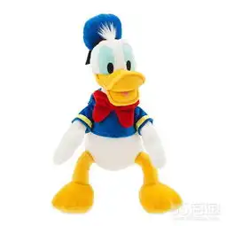 新的一年也要加油鸭disney迪士尼唐老鸭毛绒玩具中号海淘优惠海淘...