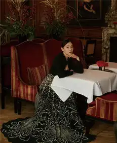 扎冲天丸子头,袁姗姗华丽宫廷风藏着高级美,马甲线女王依旧会撩