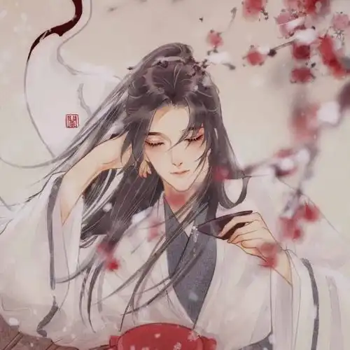 古风男生头像万物皆有不同,比如,我有你,而他们没有