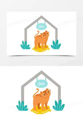 可爱卡通猫素材可爱卡通猫图片可爱卡通猫素材图片下载熊猫办公