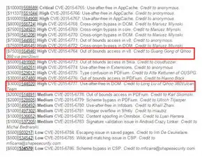 全球黑客大赛chrome漏洞被修复360研究员获谷歌致谢