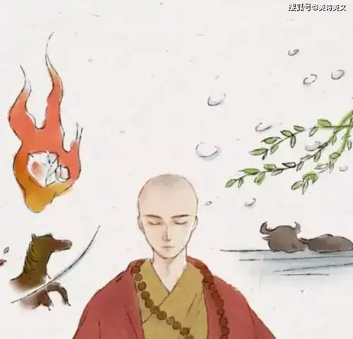 两首充满哲理的禅诗,踏雪寻梅和烧火取暖,写透人生的欣喜与淡然