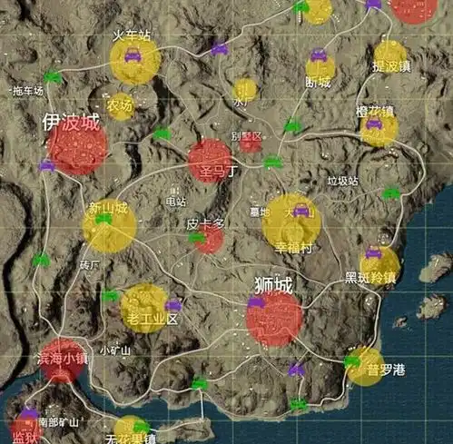 和平精英各个地图有攻略吗和平精英四大地图笔记分析游侠手游