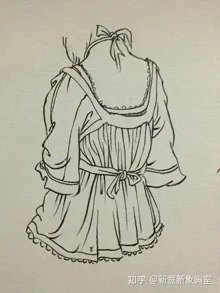 服饰素描速写教程