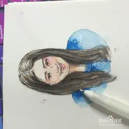怎样用绚丽的水彩画出属于自己的专属头像