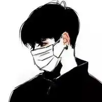 白底简约男生头像动漫冷酷帅气微信头像图片大全