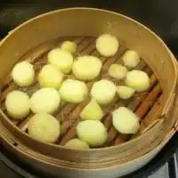 浇汁爱心土豆泥正宗做法功效营养用料手机百姓美食家
