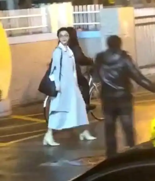 真人范冰冰一点也不胖,身材高挑,肤白得发亮也是真的