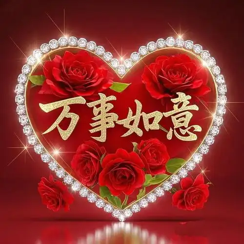 万事如意精美图片分享,称心如意,好运相伴,幸福相随