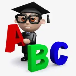 3d拿着abc的博士素材图片免费下载高清卡通手绘png千库网图片编号5070141