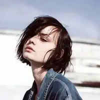 2020美女头像侧脸真实微信头像图片大全
