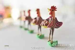 青岛大妈迎新年亮绝活制作鸡泥塑送吉蛋