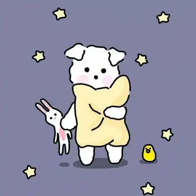 卡通狗头像可爱图片好看的狗狗微信卡通头像