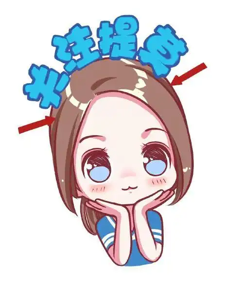 网红一姐冯提莫q版头像呆萌,小团团灵气,呆妹个性,那沫子呢