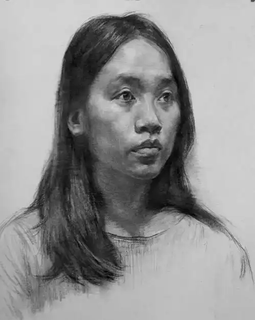 花十分钟给素描头像加二十分