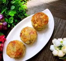 杂蔬土豆泥饼,软糯好吃不腻口,简单3步一看就会