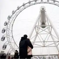 带摩天轮微信情侣头像一对的微信头像图片大全