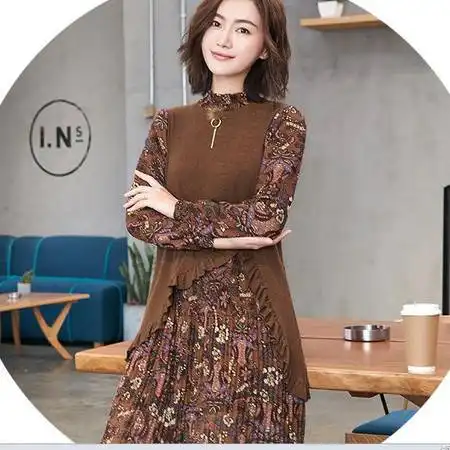 jeanesunp冬季长袖套头时尚修身求助优雅韩版连衣裙图片大全邮乐官方网站
