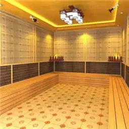 影建汗蒸房养生加盟图片加盟店装修图