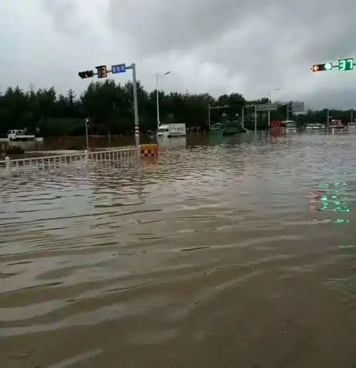 海量图片台风海棠午夜过境,威海被淹,上午9时政府发布防汛级应急响应