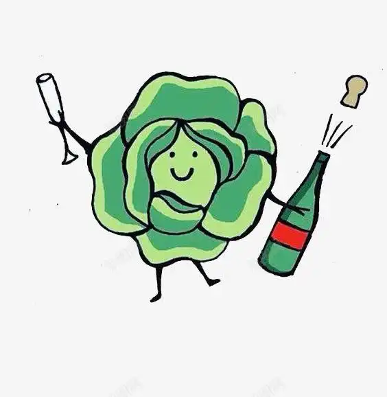卡通卷心菜页面网页平面电商创意素材绿色蔬菜素材