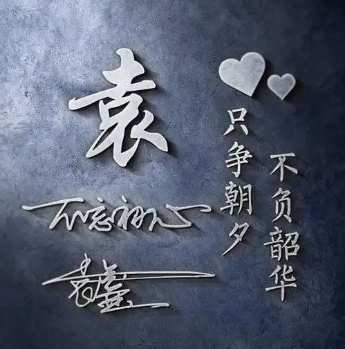 微信头像,姓氏头像,精选商务艺术签名头像,留姓名我来设计