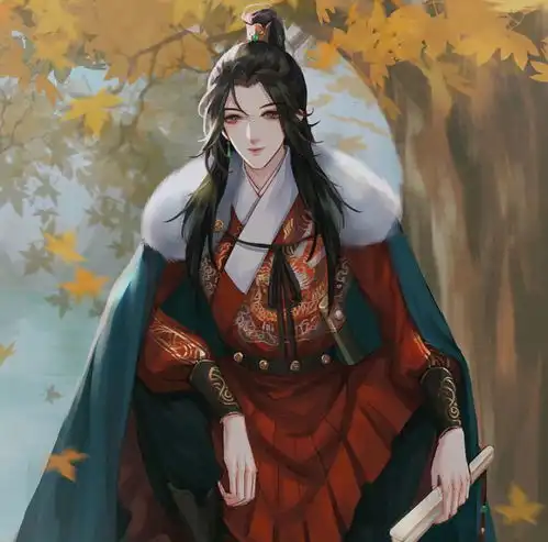 神明也会沦陷的古风男头丽若三春之桃,清素若九秋之菊腾讯新闻