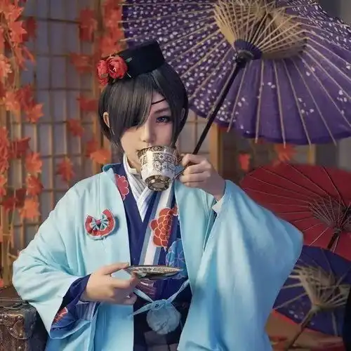 cosplay美图次元饭承包超美和风黑执事夏尔
