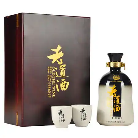 老地山老道酒50小曲清香型白酒500ml
