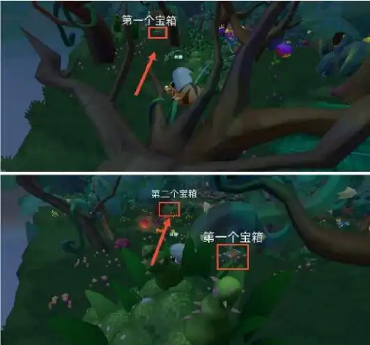 摩尔庄园手游7.19黑森林宝箱位置介绍