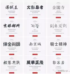 后期素材大叔5000款中英文字体包字库合集ps字体大全