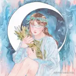 韩国的艺术家haeinn水彩插画作品赏析