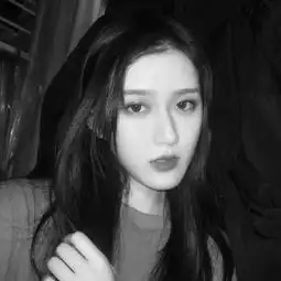 黑白女生头像高清沉寂的心