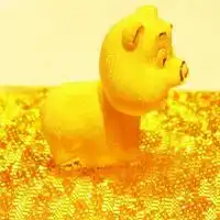 金猪头像微信吉祥金猪报喜头像微信头像图片大全