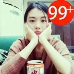 女生带99强迫症微信头像