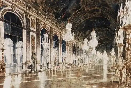 波兰艺术家pauldmoch建筑水彩画作品欣赏