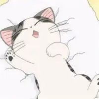 呆萌卡通小猫头像图片微信头像图片大全
